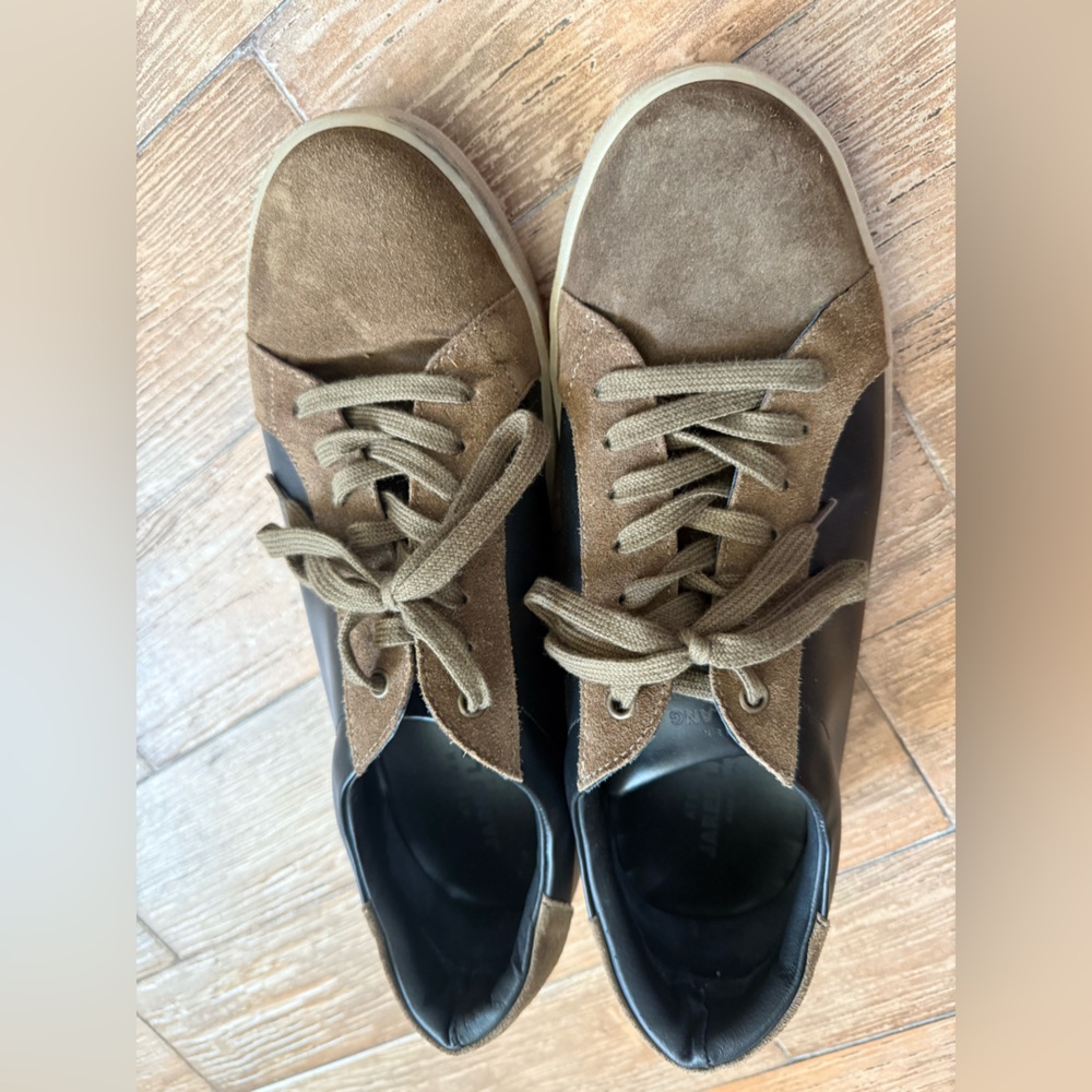 Jared Lang Brown and Black Loafers